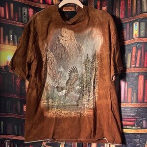Brown Graphic Men's Shirt